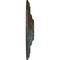 Ekena Millwork Traditional Ceiling Medallion (Fits Canopies up to 4"), 14 3/4"OD x 1 3/4"P, Bronze Blue Patina CM14TRBBS - alternate 4